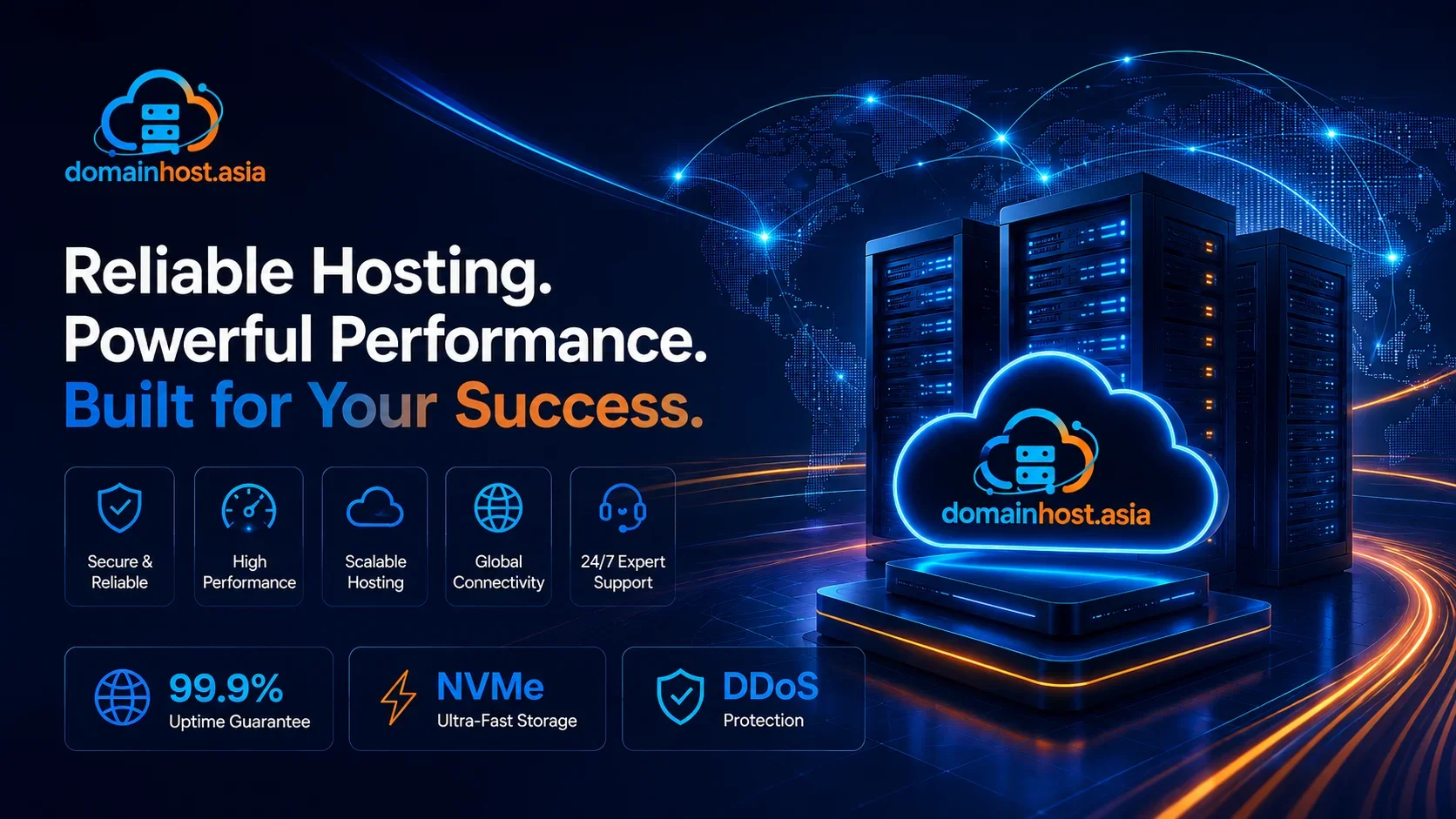 Domains, hosting & cloud infrastructure